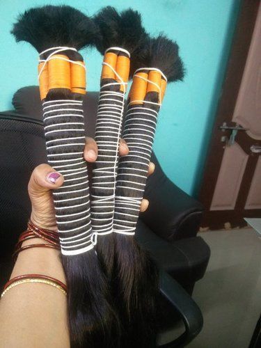 Pure Virgin Single Drawn Human Hair Application: Profesional