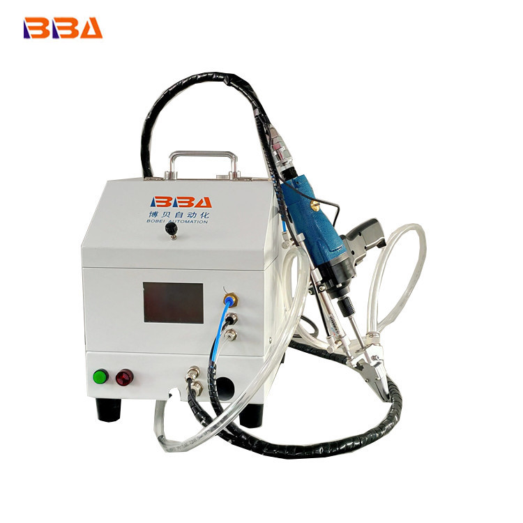 Silver Machine With Screwdriver Handheld Automatic Screw Feeder