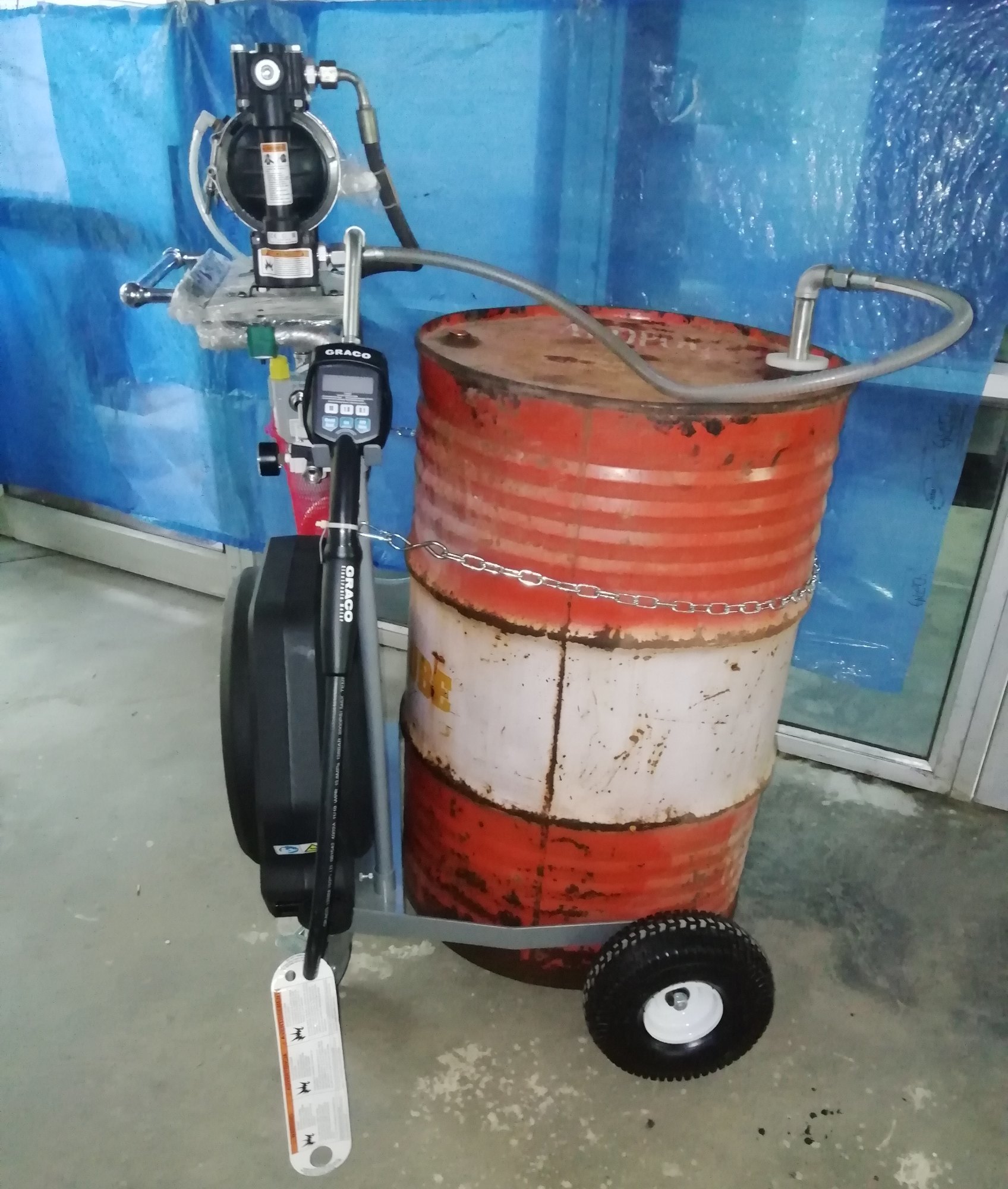Cart Based Metered Dispensing Machine