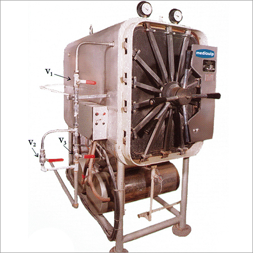 Silver Large Size Steam Sterilizer