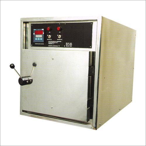 Tabletop Flush Autoclave - Steel, 19x22x25 Inch | Automatic Operation, Easy Twisting Door Handle, Ideal For Sterilizing Surgical Equipment