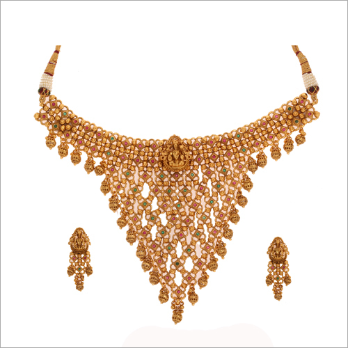 Temple Necklace Set