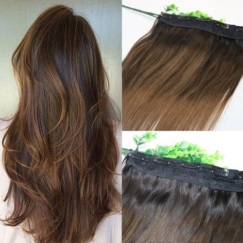 Virgin Clip Human Hair Application: Profesional