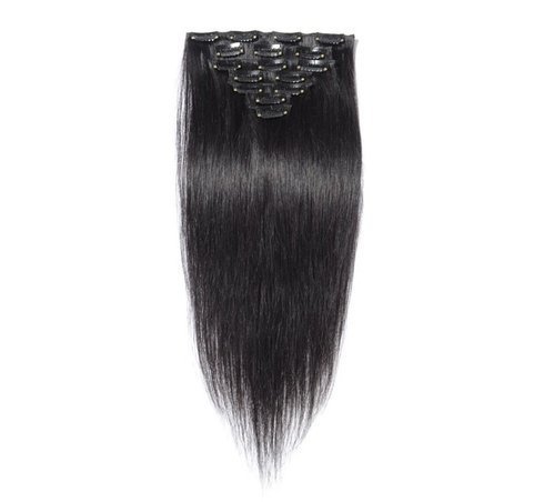 Virgin Clip Human Hair Application: Profesional