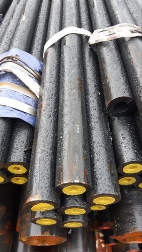 MS Round Pipe - Mild Steel, 1/2 inch Size, 6 Feet Length | Round Shape, Quality Tested ERW Product