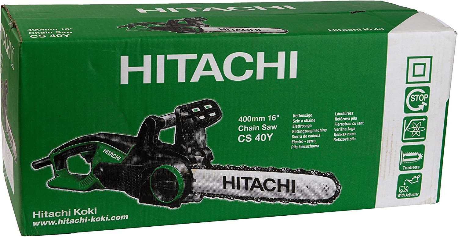 Green Hitachi Chain Saw Cs40y