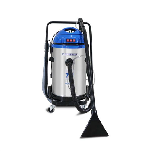 Industrial Type Vacuum Cleaner - 230V-50Hz, 50L Dirty Water Tank, 17L Clean Water Tank, 1.200W Power | Steel Material, 240 Liter/Day Capacity, On/Off Brushroll, Warranty Included