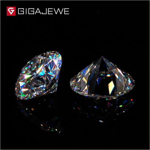 Brown Moissanite Diamond - Light Brown, Very Good Round Cut | 99.999% Purity, Enhanced Cut Quality
