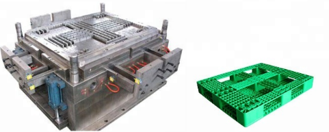 Plastic Double Way Pallet Mould Cavity: 1 Cavity