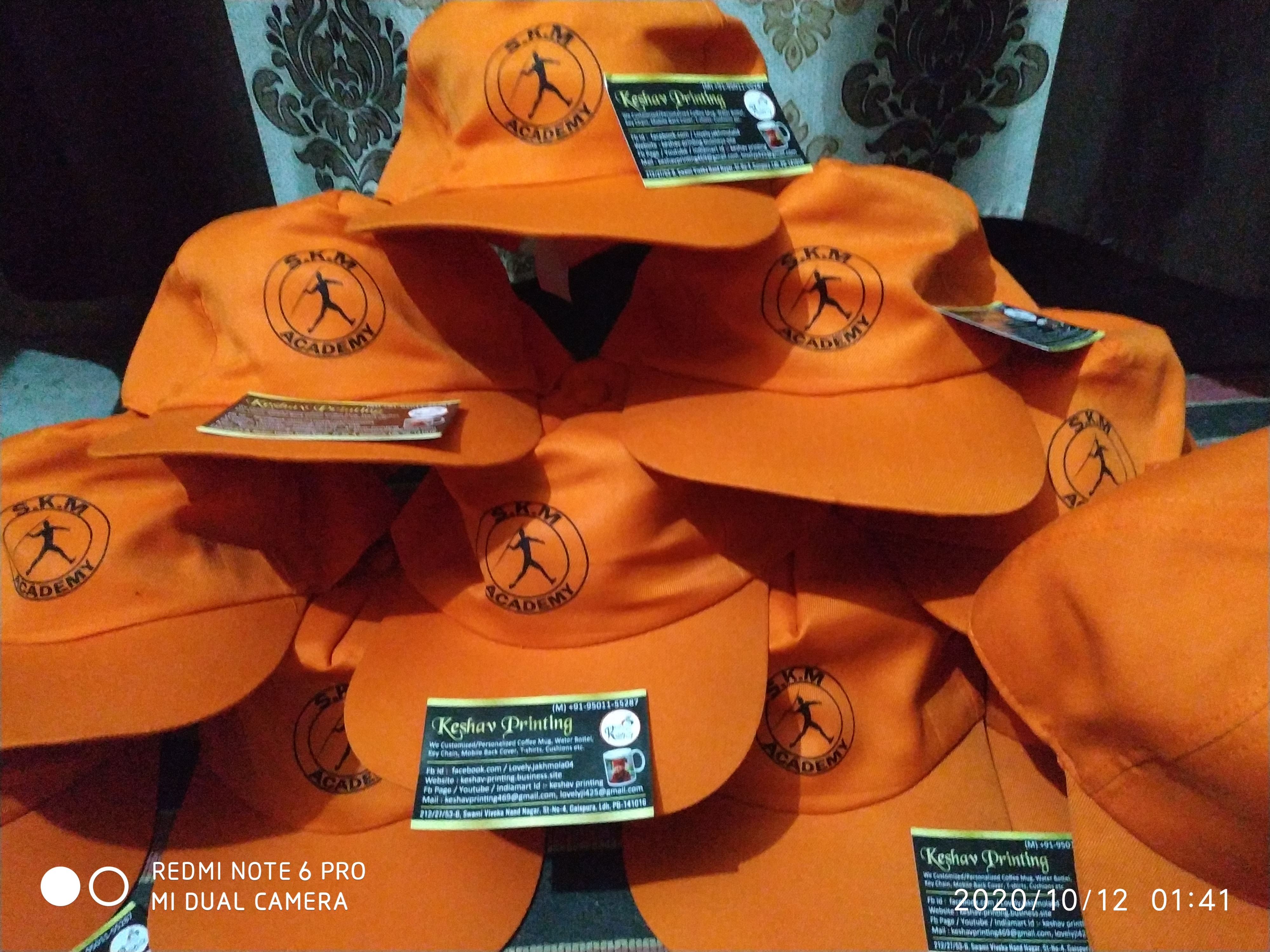 Customized Printed Caps