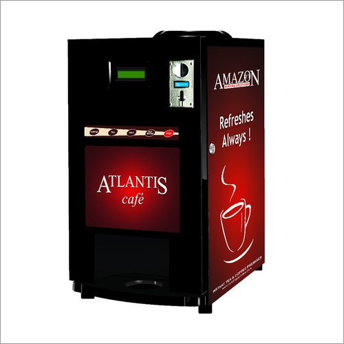 Atlantis Cafe Mini 2 Lane Tea & Coffee Vending Machine With Pump