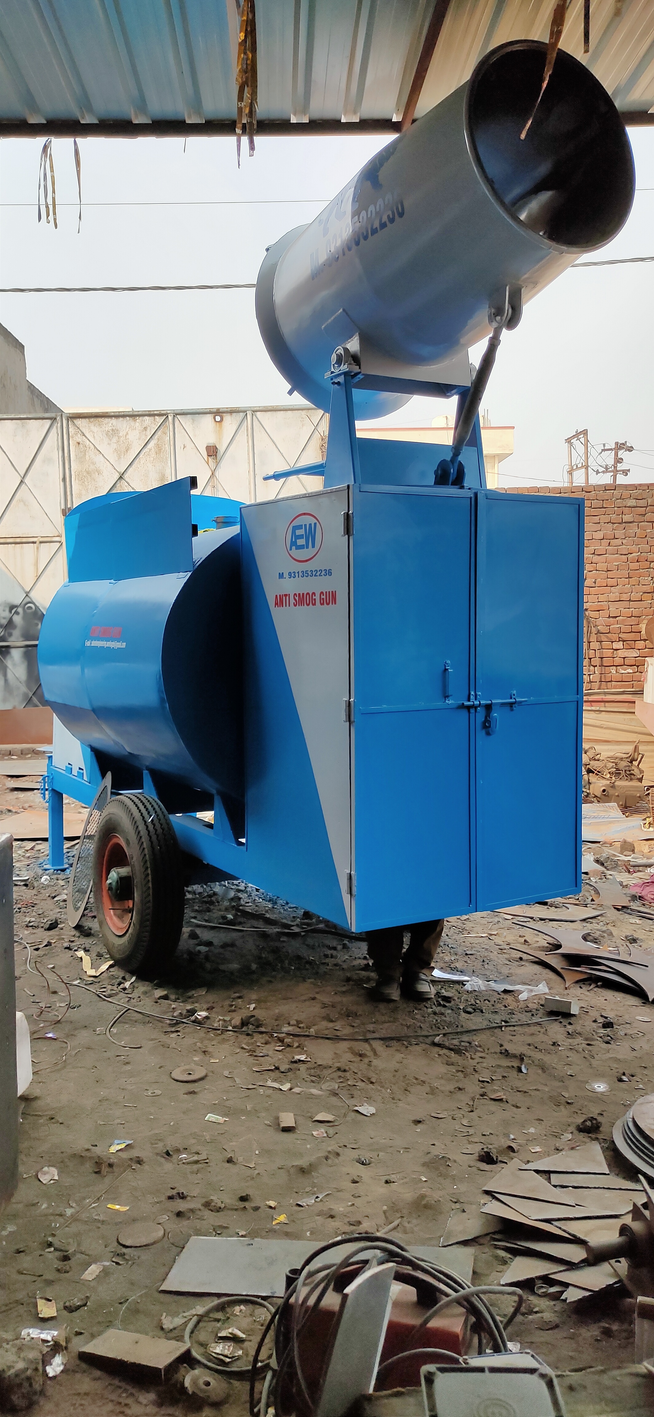 Tractor Trolly Mounted Anti Smog Gun
