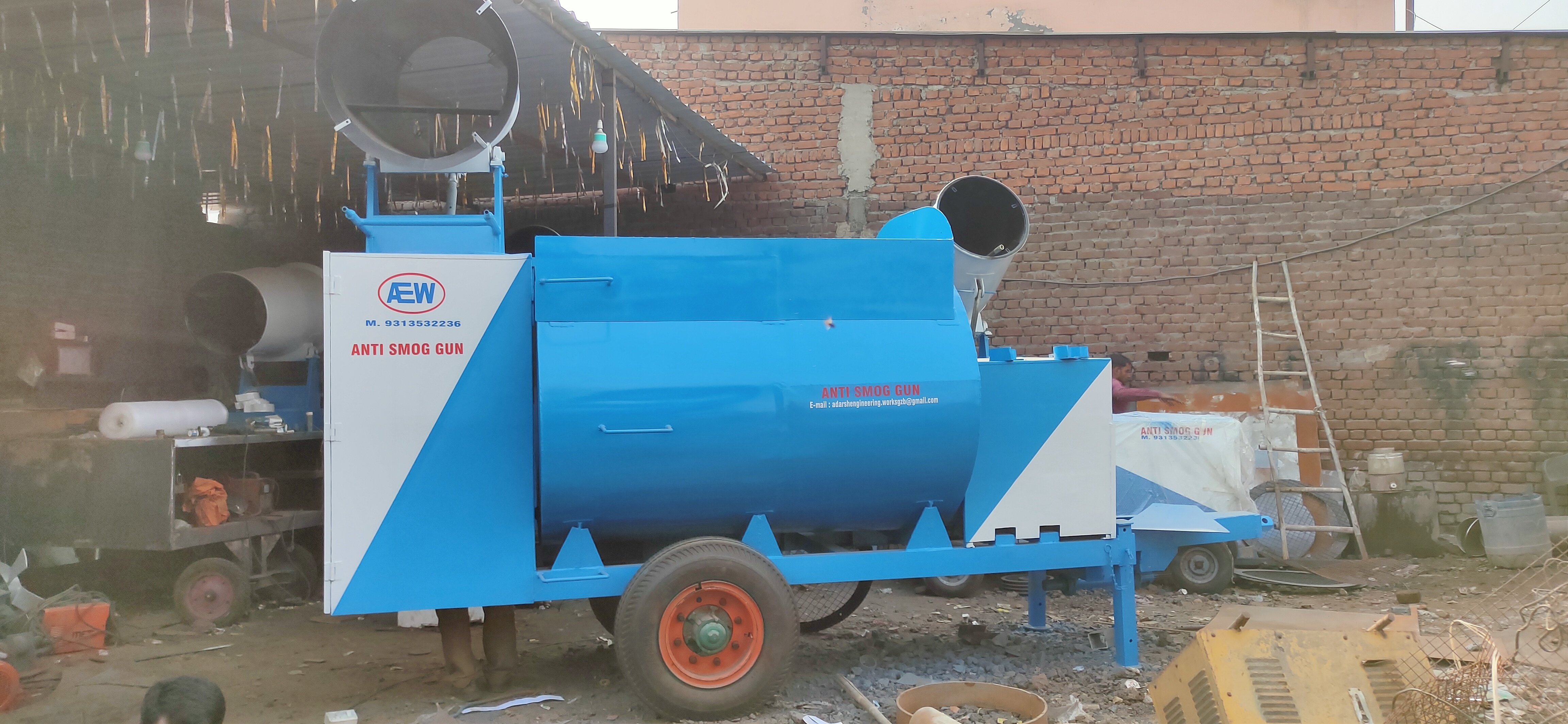 Tractor Trolly Mounted Anti Smog Gun
