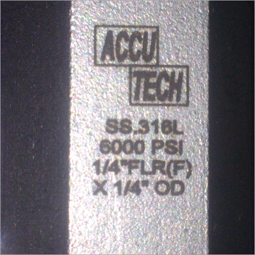 Laser Marking Name Plate