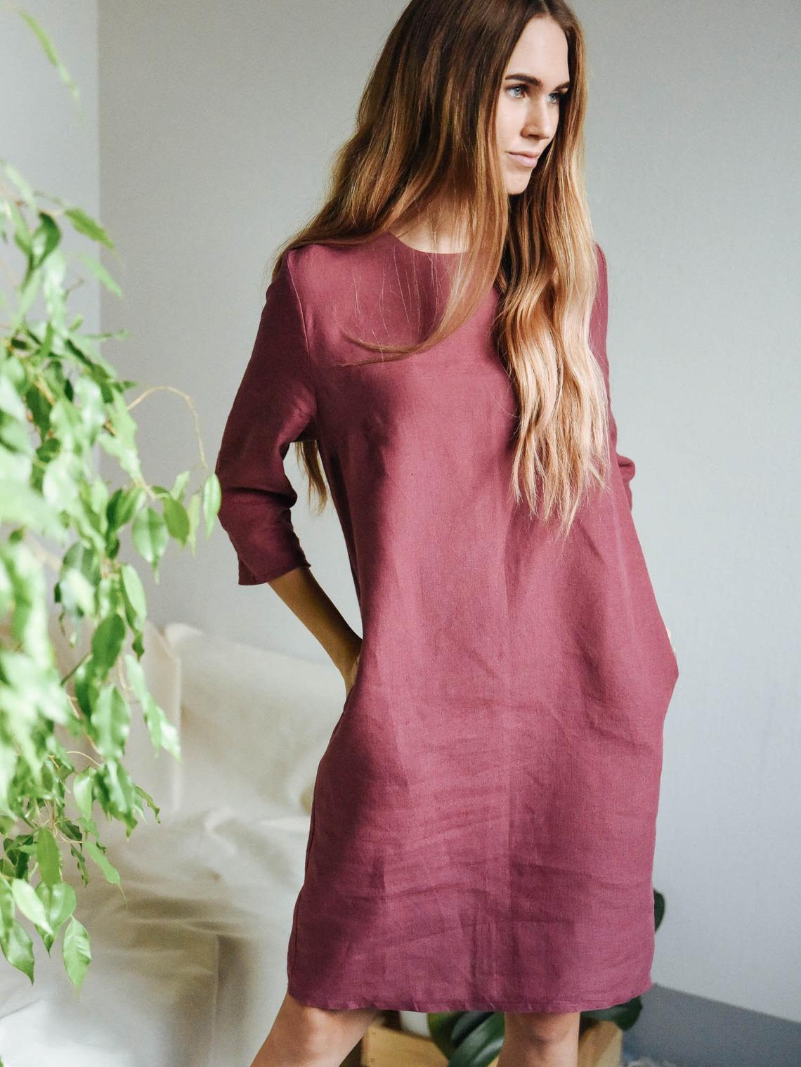 Washable Linen Dresses Linen Flax Dresses Made To Order Manufacturing