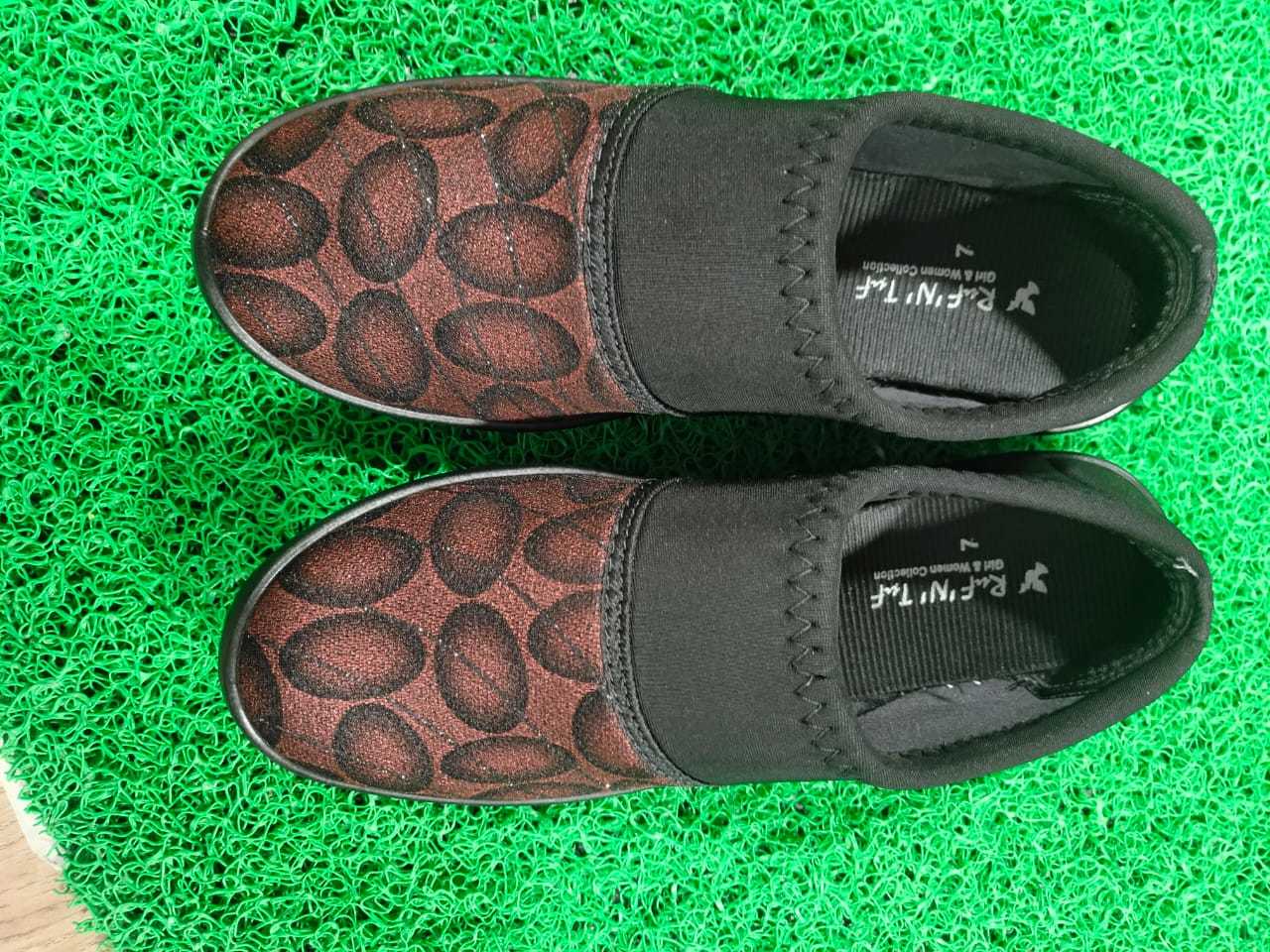 Belly Shoes - Canvas Material Various Sizes Black Color | Stylish Design Comfortable Fit Durable Material Easy Closure Versatile Style