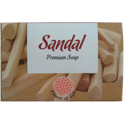 Sandal Soap - 75 Grams | Enriched With Vegetable Oil For A Luxurious Bath Experience