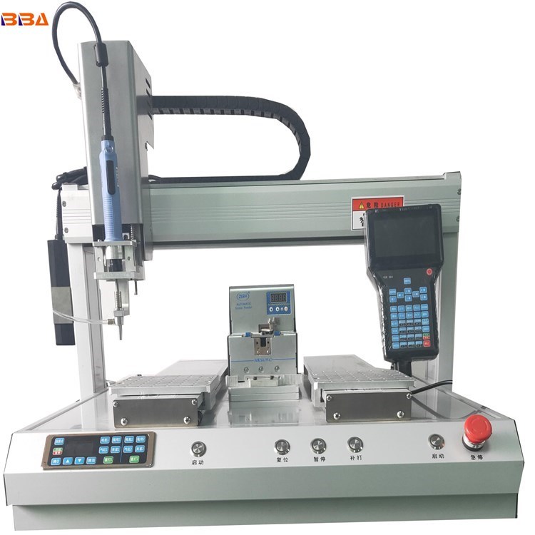 Silver China Manufacturer Robot Screwdriver Machine With Auto Feeding System