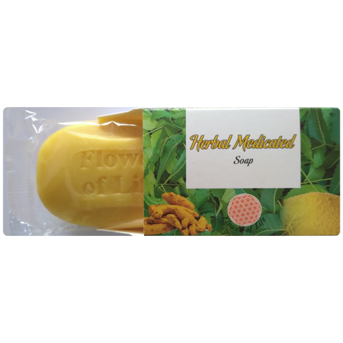 Herbal Medicated Soap - 75 Grams | Solid Bath Soap With Healing Herbal Extracts For Skin Relief
