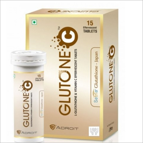 L Glutathione And Vitamin C Effervescent Tablets