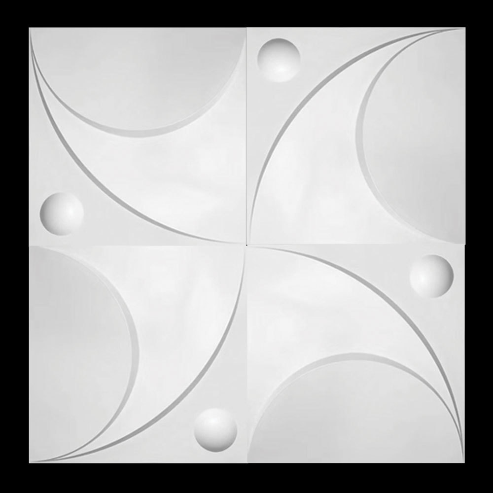 Pvc Panel - High Impact Polystyrene, 500cm X 500cm | White, Moisture-resistant, Lightweight, Easy Installation For Interior And Exterior Applications