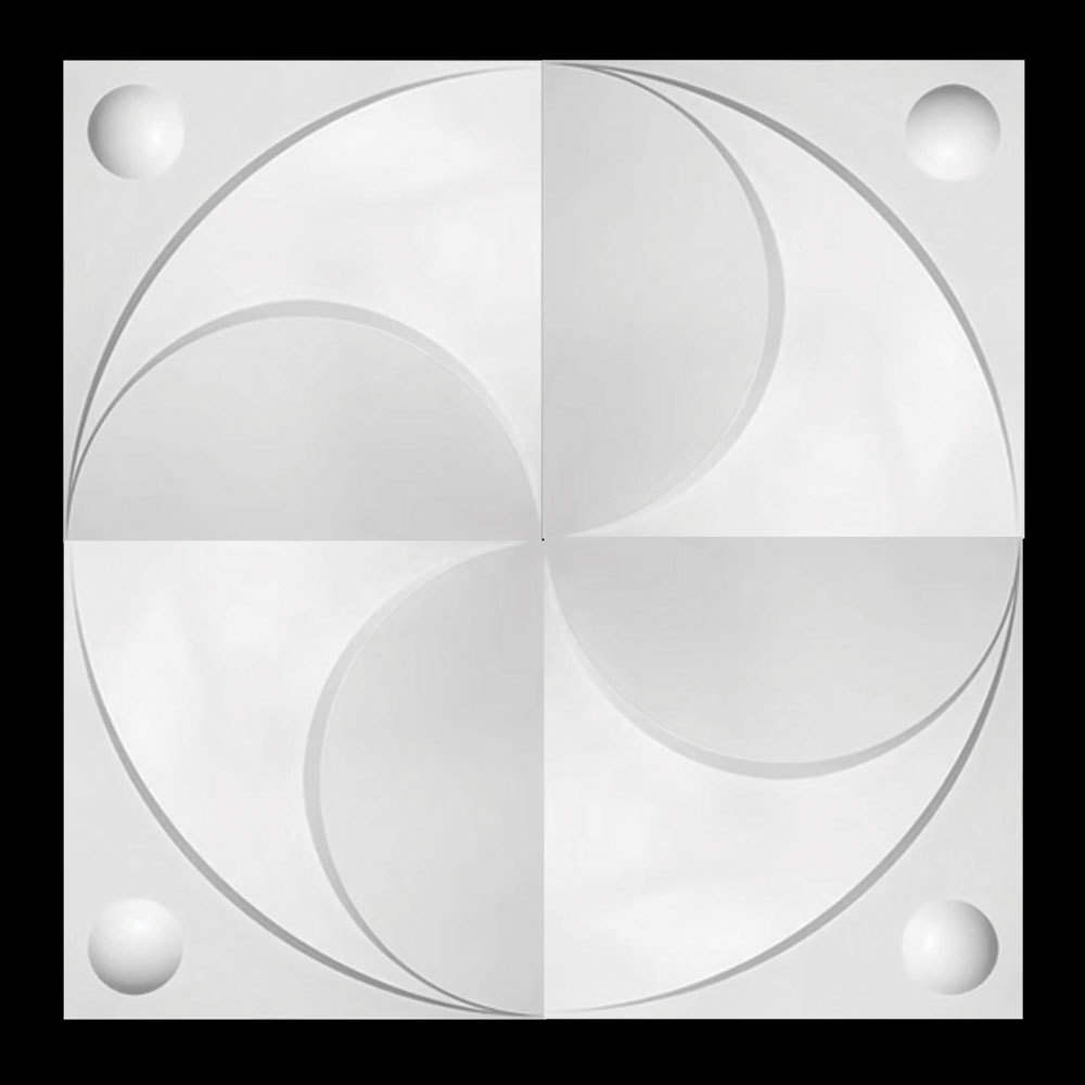 Pvc Panel - High Impact Polystyrene, 500cm X 500cm | White, Moisture-resistant, Lightweight, Easy Installation For Interior And Exterior Applications