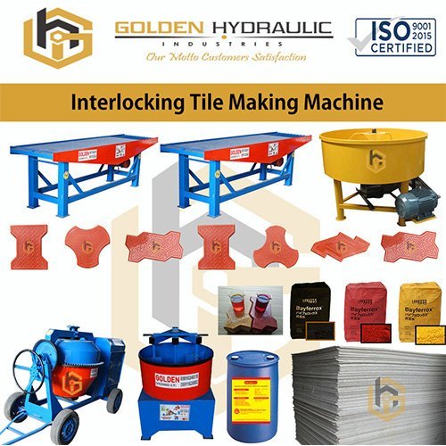 Interlocking Tiles Making Machine