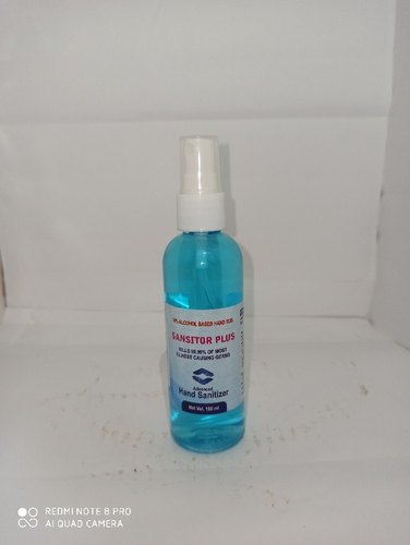 Blue Sansitor Plus Hand Sanitizer Gel