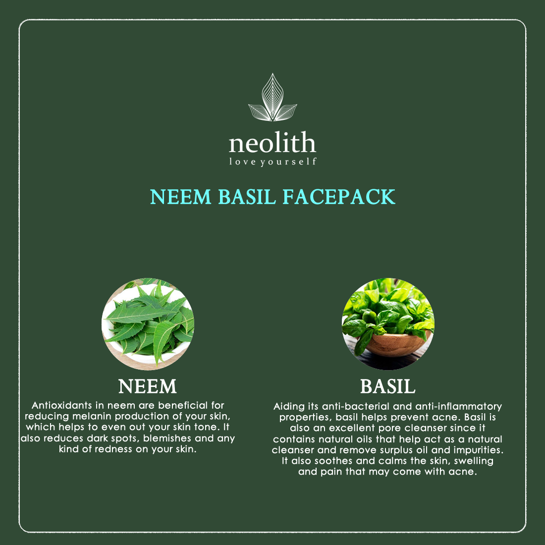 Neolith Neem Cucumber Scrub (100 G) Age Group: 13-65