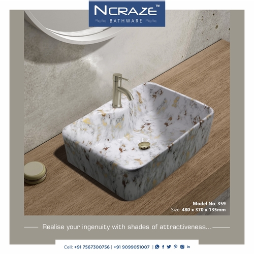 Decorative Antique Table Top Basin