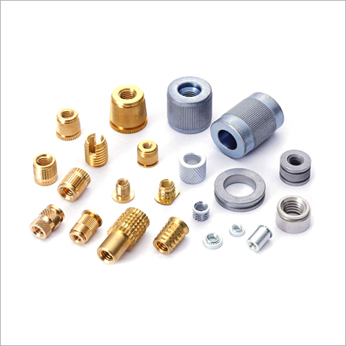 Industrial Brass Inserts - Polished Brass, Various Sizes Available | Ideal For Wood, Plastics, And Metal Thread Applications