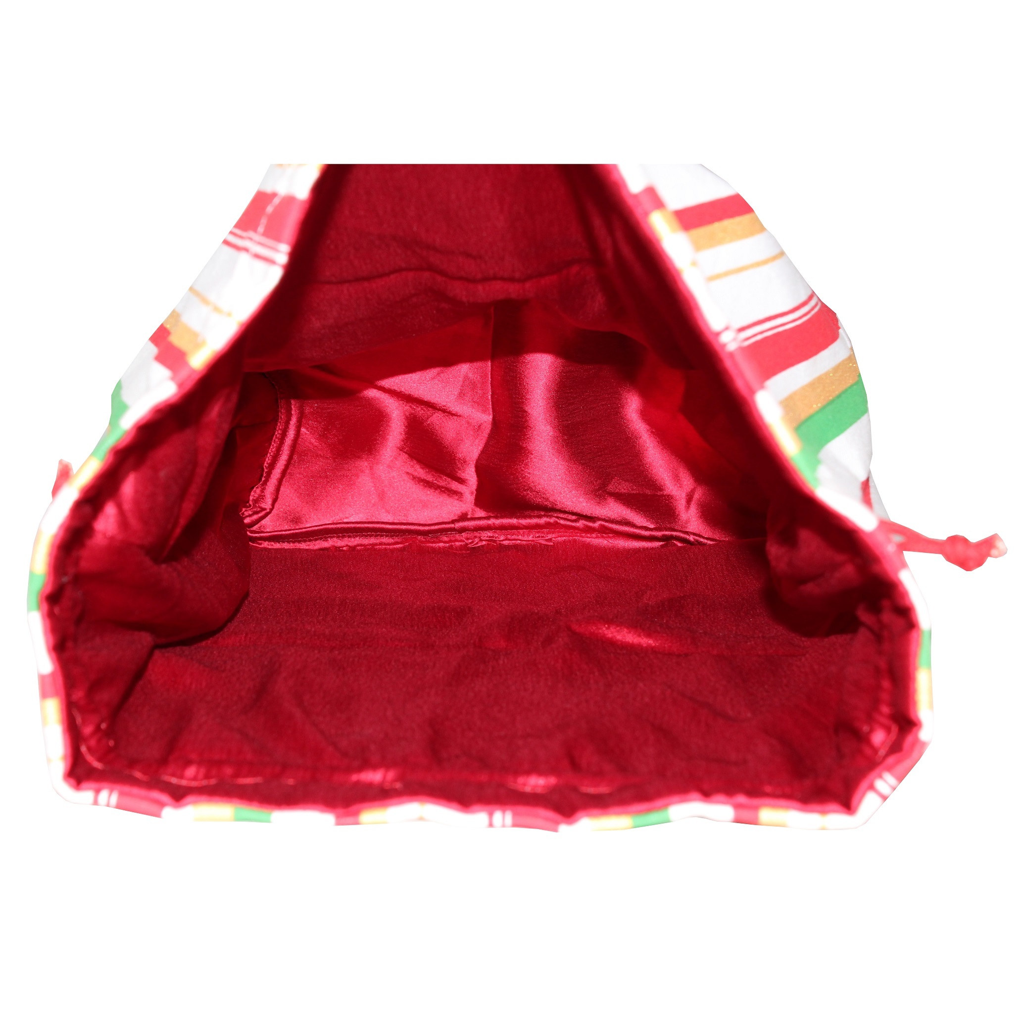 Canvas Fabric Pouch With Striped Print Capacity: 2 Kgs Kg/day