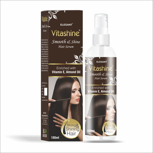 Vitashine Hair Serum - 100 Milliliter (mL) | Smoothening and Shine, Reduces Hair Fall, Treats Damaged Hair with Omega-3 Fatty Acids and Vitamin-E