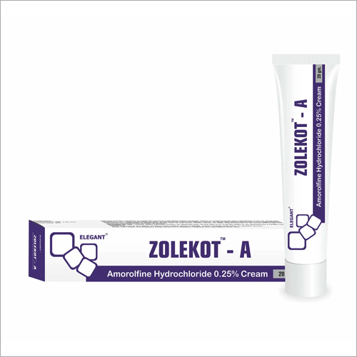 Zolekot-A Amorolfine Hydrochloride Cream Age Group: For All Age