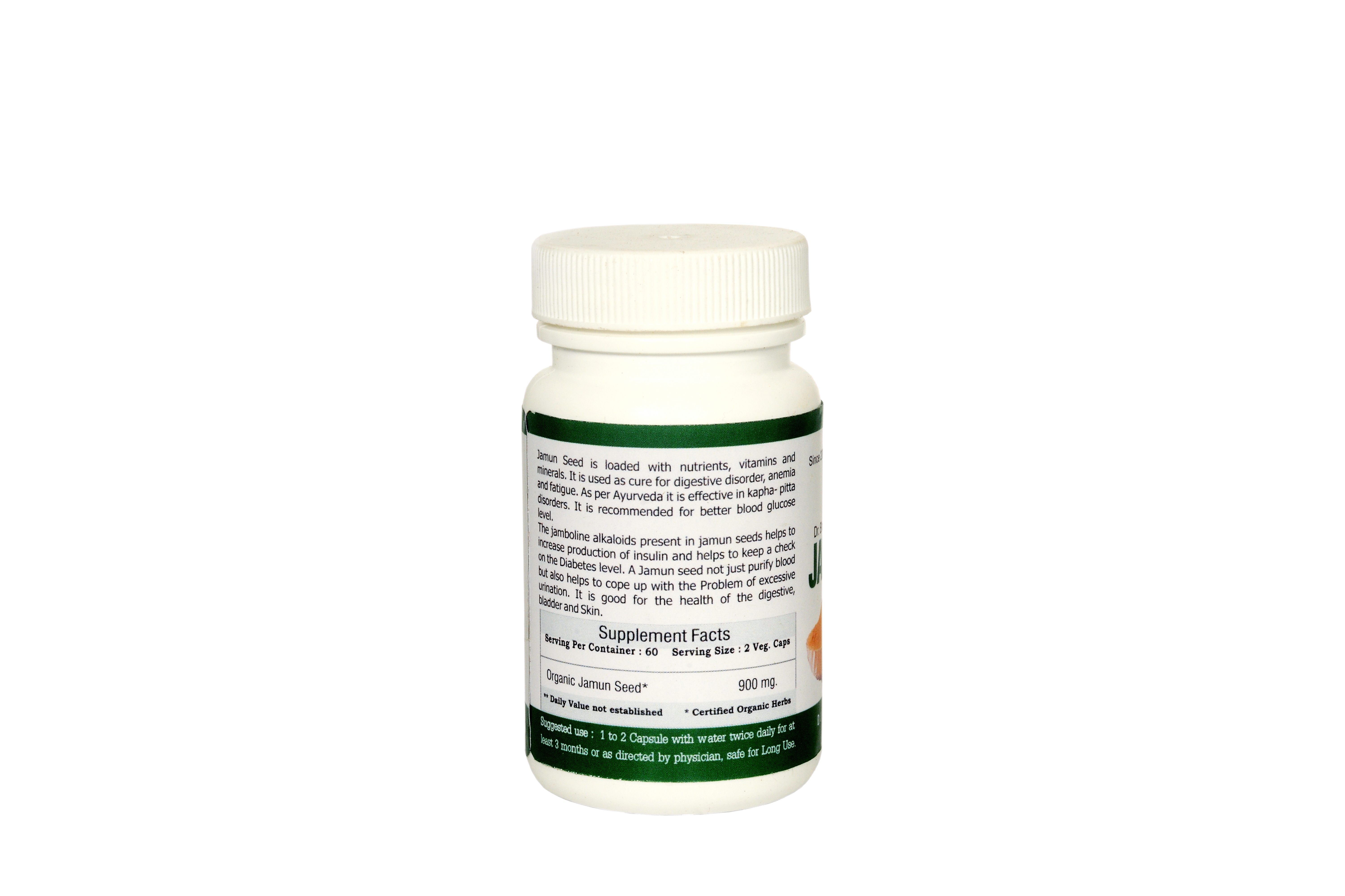 Jamun Seed Capsule Age Group: For Adults