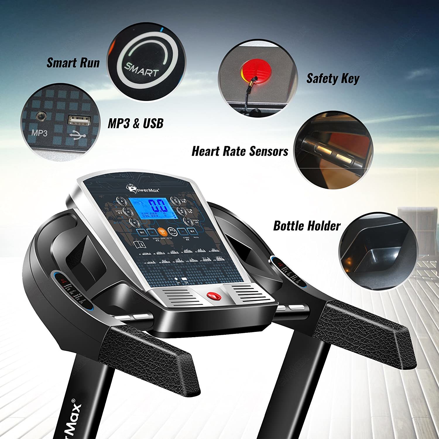 Powermax Treadmil Tda125 Grade: Personal Use
