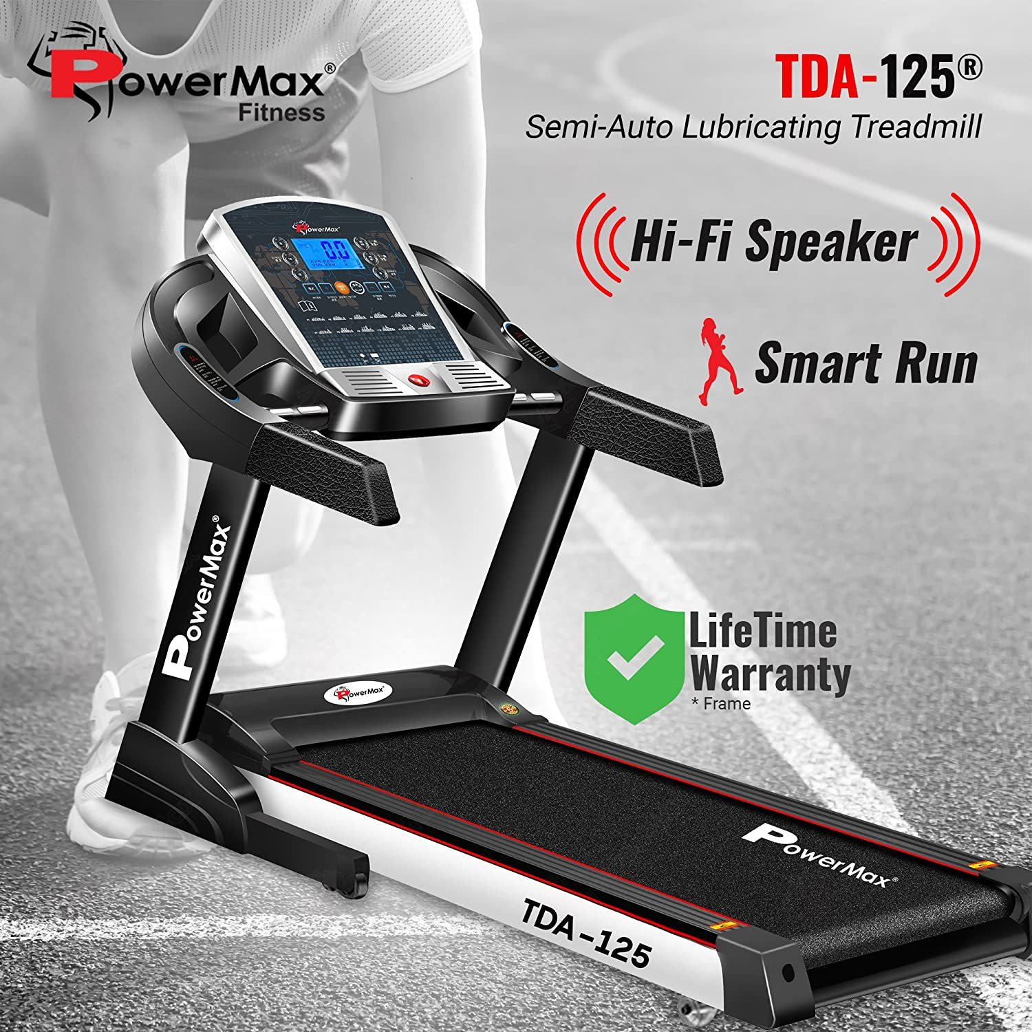 Powermax Treadmil Tda125 Grade: Personal Use