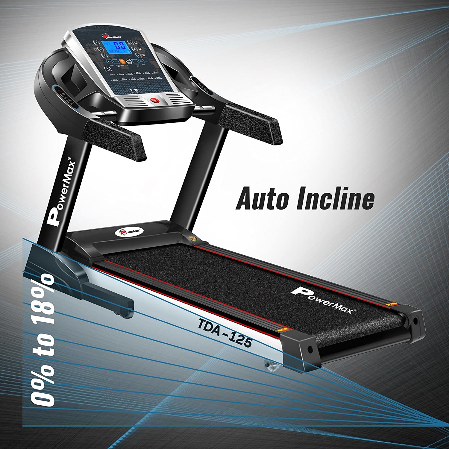 Powermax Treadmil Tda125 Grade: Personal Use