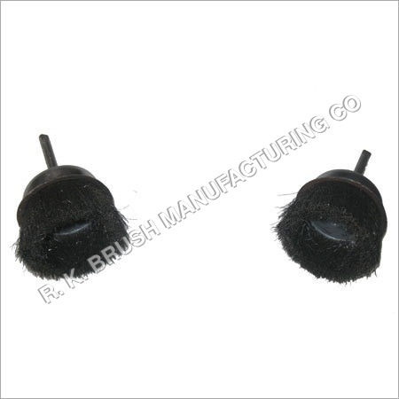 Steel Wire Cup Brushes - Color: Black