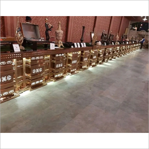 Metal Wedding Indoor Catering Table