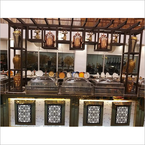 Metal Wedding Indoor Catering Table