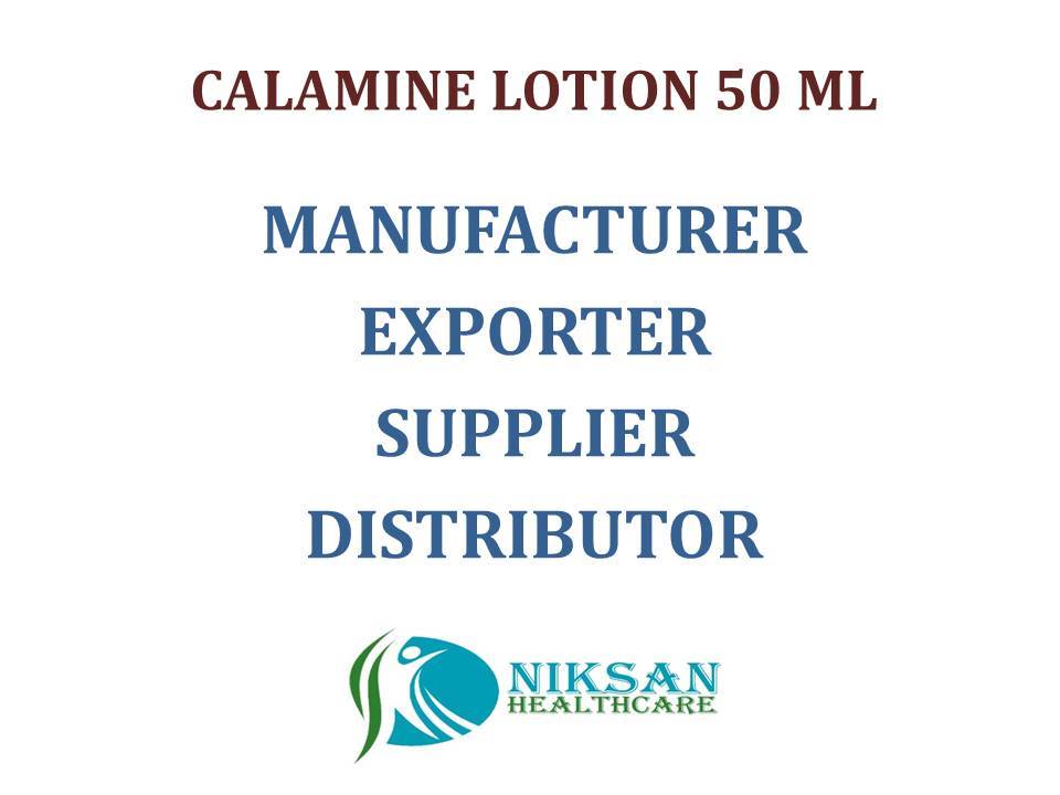 Calamine Lotion - 50 Ml Volume | Topical Antibacterial & Fungicidal Solution For All Ages, Treats Mild Itchiness And Skin Irritation