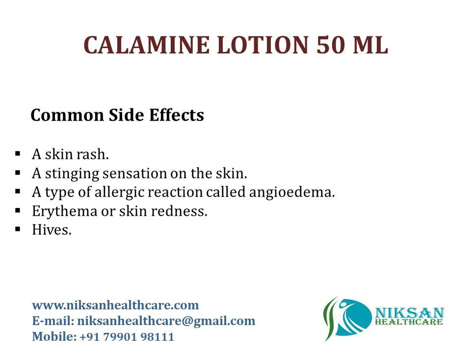 Calamine Lotion - 50 Ml Volume | Topical Antibacterial & Fungicidal Solution For All Ages, Treats Mild Itchiness And Skin Irritation