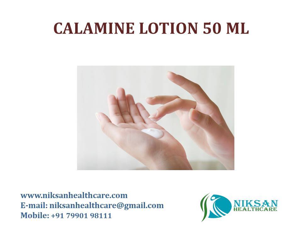 Calamine Lotion - 50 Ml Volume | Topical Antibacterial & Fungicidal Solution For All Ages, Treats Mild Itchiness And Skin Irritation