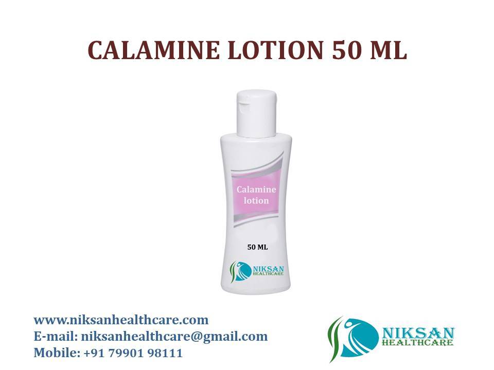 Calamine Lotion - 50 Ml Volume | Topical Antibacterial & Fungicidal Solution For All Ages, Treats Mild Itchiness And Skin Irritation