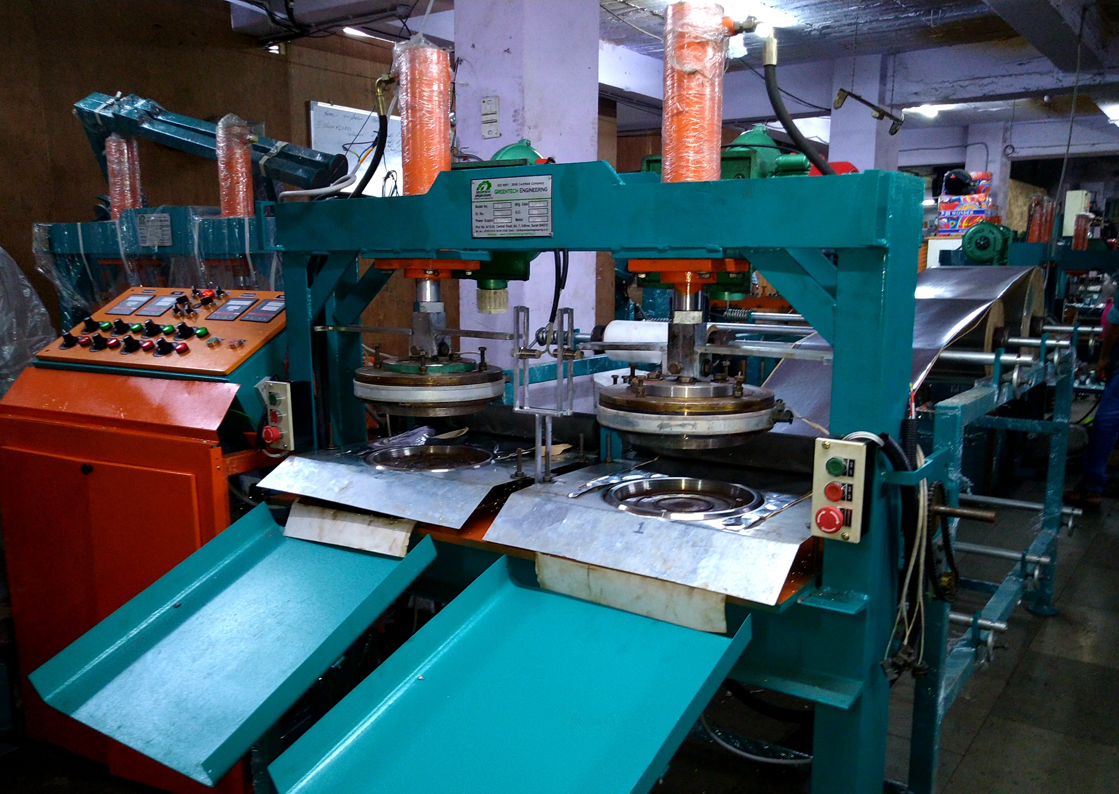 Greentech Fully Automatic Paper Plate Making Machine