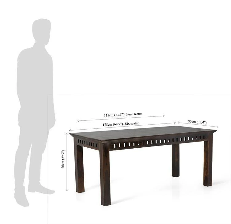 Handmade Solid Wood Dining Set With Bench