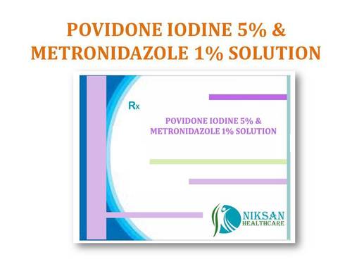 Liquid Povidone Iodine 5% &Metronidazole 1% Solution