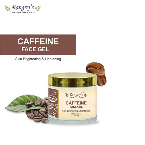 Rangrej'S Aromatherapy Caffeine Face Gel Health And Beauty Care Products For Skin Lighten/Brighten/Glowing/Moisturizing Skin 100Ml Ingredients: Organic Extract