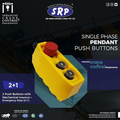 2 Push Button Pendant Station Double Speed Srp Ps-d2